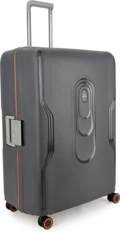 Decent Koffer / Trolley / Reiskoffer - 77 X 54.5 X 31.5 Cm - 116 Liter - Polypropyleen - Maat XL - On-Tour - Grijs -Koffer Winkel 624x1200 9