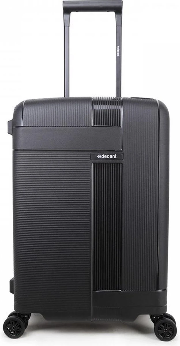 Decent Transit Handbagage Koffer - 55 Cm - Zwart 6 Decent Transit Handbagage Koffer - 55 Cm - Zwart - Afbeelding 4