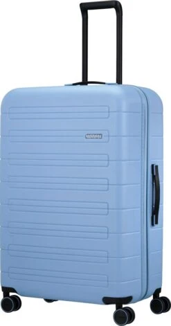 American Tourister Reiskoffer - Novastream Spinner 77/28 Tsa Exp (Large) Pastel Blue -Koffer Winkel 629x1200 5