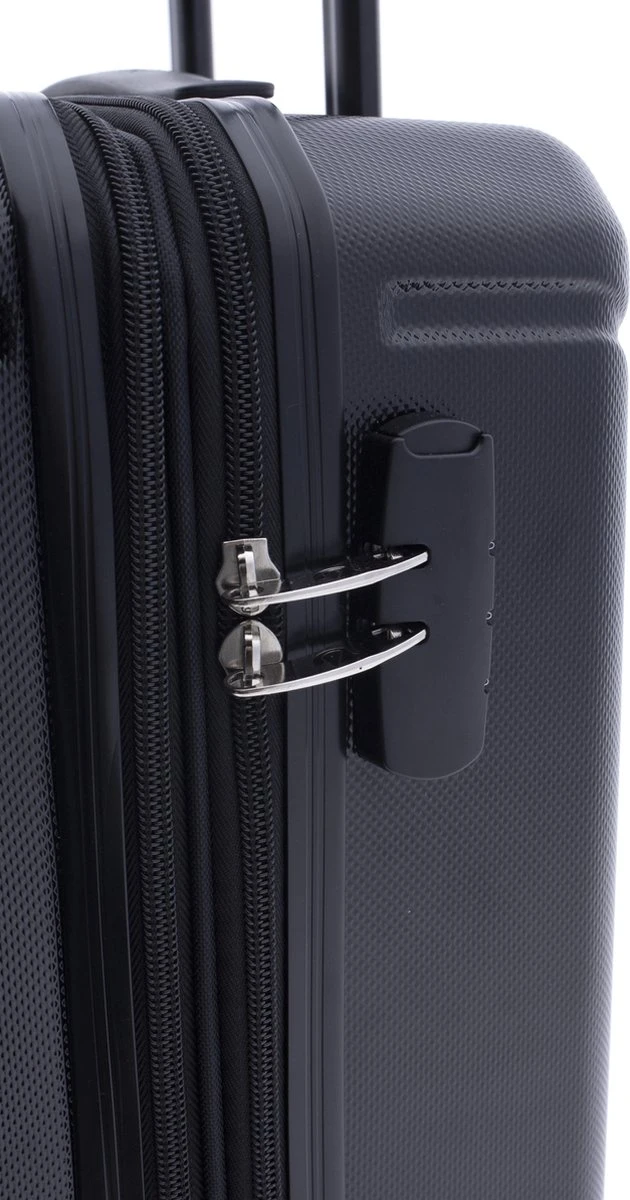 Gladiator Tropical Handbagage Koffer Expandable - 55 Cm - 36/40 Liter - Zwart 6 Gladiator Tropical Handbagage Koffer Expandable - 55 Cm - 36/40 Liter - Zwart - Afbeelding 4
