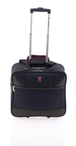 Gladiator Metro Handbagage Laptop Trolley - 14 Inch - Zwart -Koffer Winkel 630x1200 4