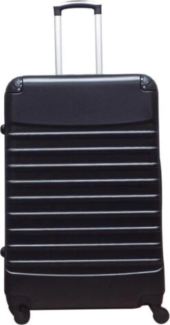 Castillo Quadrant 2 Delige ABS Kofferset (XL + S) - Zwart -Koffer Winkel 631x1200 16