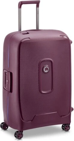 Delsey Moncey Trolley Case - 69 Cm - Purple -Koffer Winkel 633x1200 8