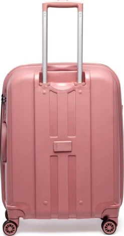 ©TROLLEYZ - Paris No.5 - Reiskoffer - 69cm Met TSA Slot - Dubbele Wielen - 360° Spinners - 100% Polypropyleen - Reiskoffer In Rose Blush -Koffer Winkel 633x1200 9