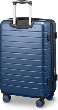 Swiss Alpine 2.0 - Reiskoffer - 67 Cm - 4 Wielen - Blauw -Koffer Winkel 636x1200 6