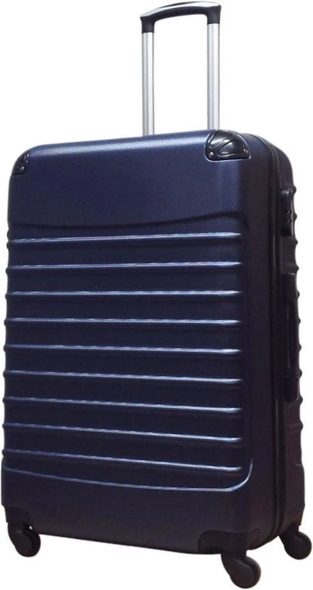 Castillo Quadrant 2 Delige ABS Kofferset (XL + S) - Donkerblauw 7 Castillo Quadrant 2 Delige ABS Kofferset (XL + S) - Donkerblauw - Afbeelding 5