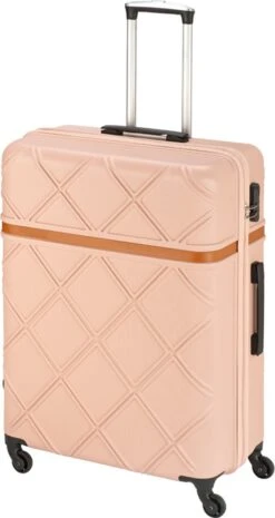 Princess Traveller Whistler - Reiskoffer - Roze - Large - 76cm -Koffer Winkel 637x1200 6