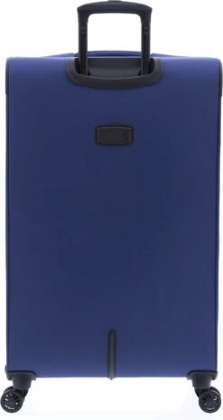 Gladiator Siroco L Grote Koffer 78 Cm - 115 Liter - Expandable - TSA Slot - Blauw -Koffer Winkel 639x1200 3