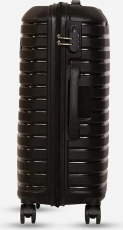 ©TROLLEYZ - Berlin No.11 - Reiskoffer 69cm Met Cijferslot - Dubbele Wielen - 360° Spinners - 100% Polypropyleen- Reiskoffer In Night Black -Koffer Winkel 642x1200 15