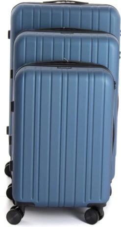 AttitudeZ Azur Reiskoffer Medium Blauw 67cm - TSA-slot -Koffer Winkel 642x1200 17