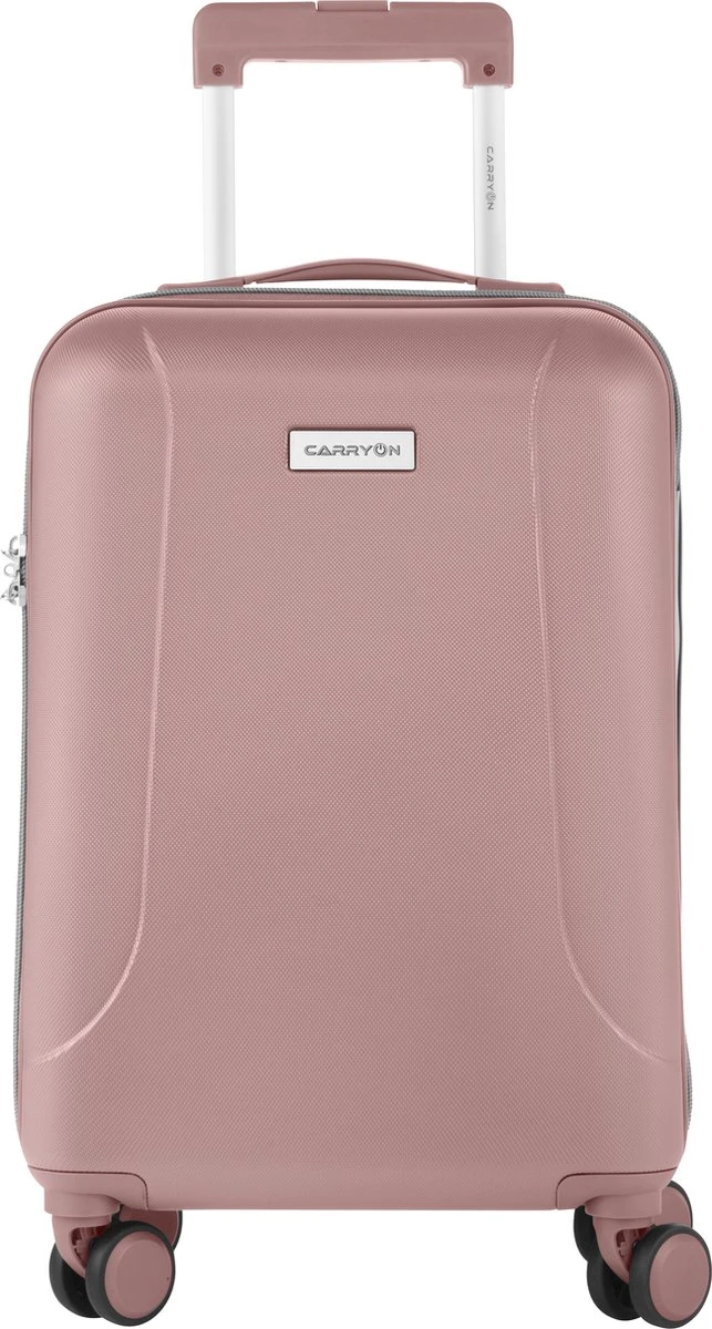 CarryOn Skyhopper Handbagage Koffer 55cm – TSA Trolley - Old Pink 6 CarryOn Skyhopper Handbagage Koffer 55cm – TSA Trolley - Old Pink - Afbeelding 4
