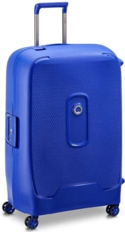 Delsey Moncey Trolley Case - 76 Cm - Blue -Koffer Winkel 646x1200 5
