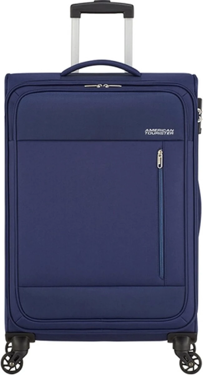American Tourister Reiskoffer - Heat Wave Spinner 68/25 Tsa (Medium) Combat Navy 14 American Tourister Reiskoffer - Heat Wave Spinner 68/25 Tsa (Medium) Combat Navy - Afbeelding 12