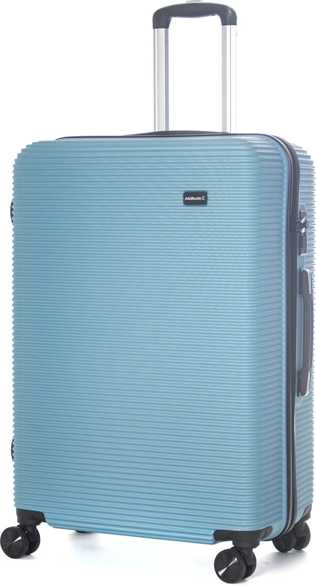AttitudeZ Air-Z Reiskoffer Large Ice Blue 76cm - TSA-slot 3 AttitudeZ Air-Z Reiskoffer Large Ice Blue 76cm - TSA-slot