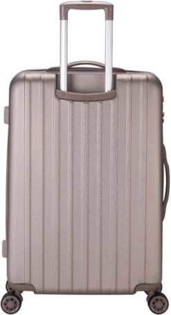 Decent Handbagage Koffer Tranporto - Formaat 55 X 35 X 20 Cm Kleur - Champagne -Koffer Winkel 651x1200