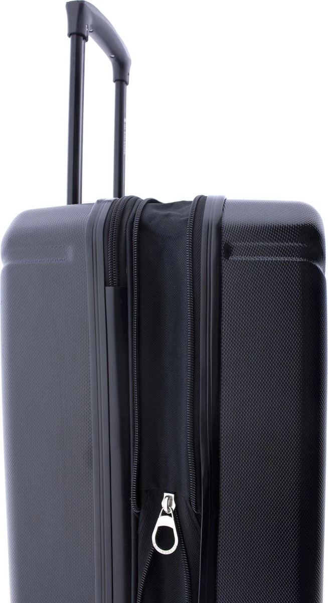 Gladiator Tropical Handbagage Koffer Expandable - 55 Cm - 36/40 Liter - Zwart 7 Gladiator Tropical Handbagage Koffer Expandable - 55 Cm - 36/40 Liter - Zwart - Afbeelding 5