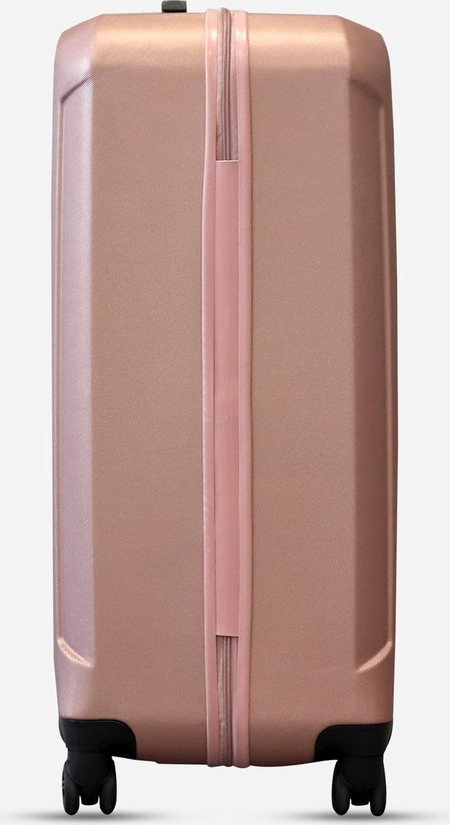 ©TROLLEYZ - Bali No.22 - Reiskoffer 78cm Met TSA Slot - Dubbele Wielen - 360° Spinners - 100% ABS - Reiskoffer In Cosmopolitan Pink 10 ©TROLLEYZ - Bali No.22 - Reiskoffer 78cm Met TSA Slot - Dubbele Wielen - 360° Spinners - 100% ABS - Reiskoffer In Cosmopolitan Pink - Afbeelding 8