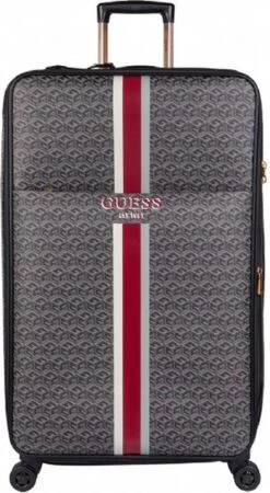 Guess Vikky 28 In 8 Wheeler Dames Reiskoffer - Charcoal Grey 9 Guess Vikky 28 In 8 Wheeler Dames Reiskoffer - Charcoal Grey -Koffer Winkel 658x1200 5