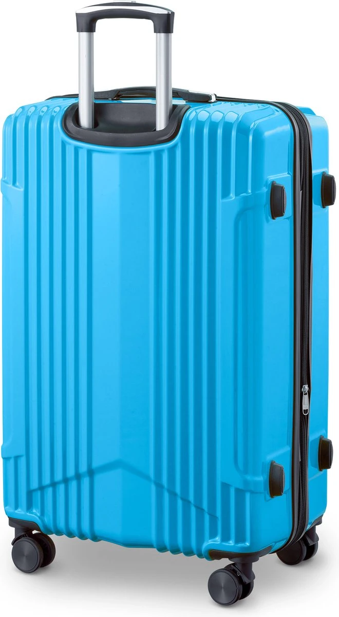 Tesla PC - Reiskoffer - 75 Cm - 4 Wielen - Licht Blauw 4 Tesla PC - Reiskoffer - 75 Cm - 4 Wielen - Licht Blauw - Afbeelding 2