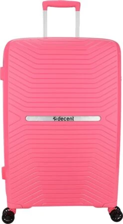 Decent CROSS-ONE PP Trolley 76 Cm - 94 Liter - TSA Slot - Pink -Koffer Winkel 661x1200 9