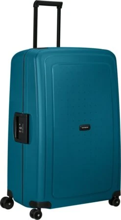 Samsonite Reiskoffer - S'Cure Spinner 81/30 - Petrol Blue -Koffer Winkel 662x1200 6