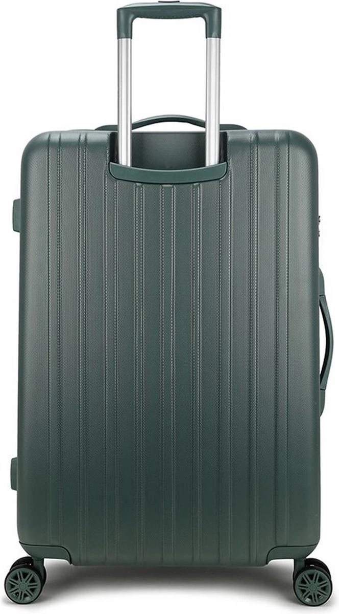 Decent Harde Koffer Tranporto 76 - Groen 4 Decent Harde Koffer Tranporto 76 - Groen - Afbeelding 2