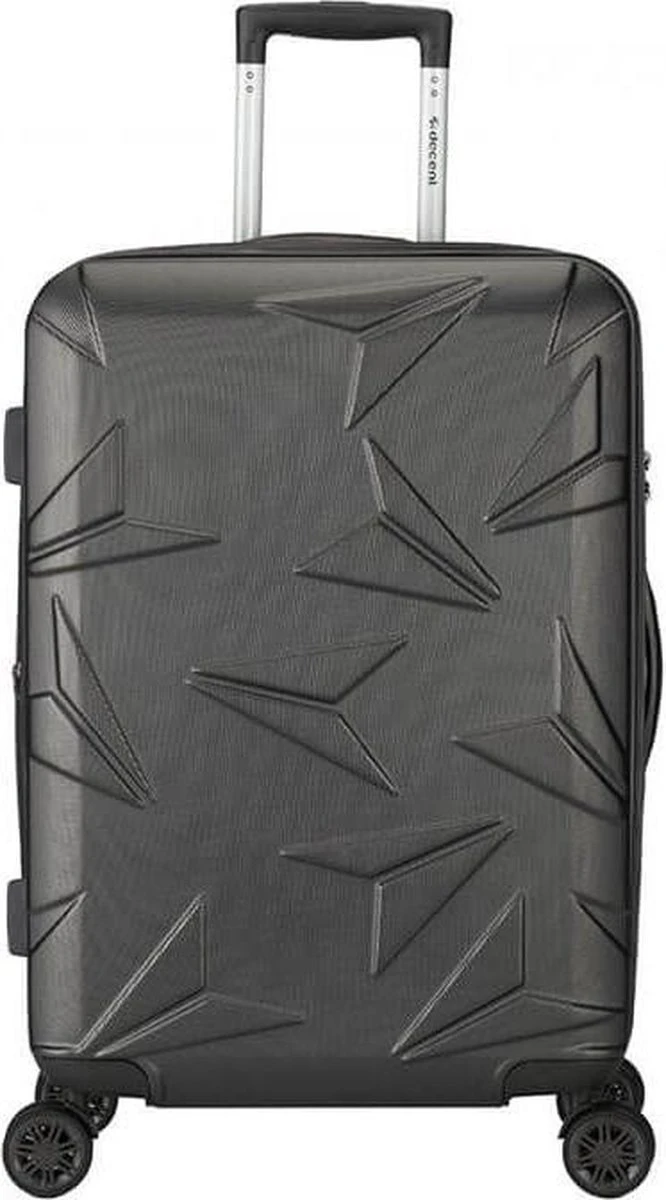 Decent Harde Koffer Q-LuxxHoogte > 67 Cm - Grijs 3 Decent Harde Koffer Q-LuxxHoogte > 67 Cm - Grijs