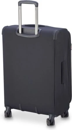 Delsey Helium DLX Reiskoffer - 71 Cm - Zwart -Koffer Winkel 666x1200 13