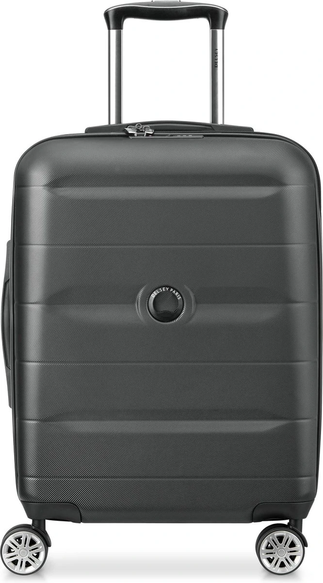 Delsey Comete Plus Slim Cabin Trolley Case - 55 Cm - Black 3 Delsey Comete Plus Slim Cabin Trolley Case - 55 Cm - Black