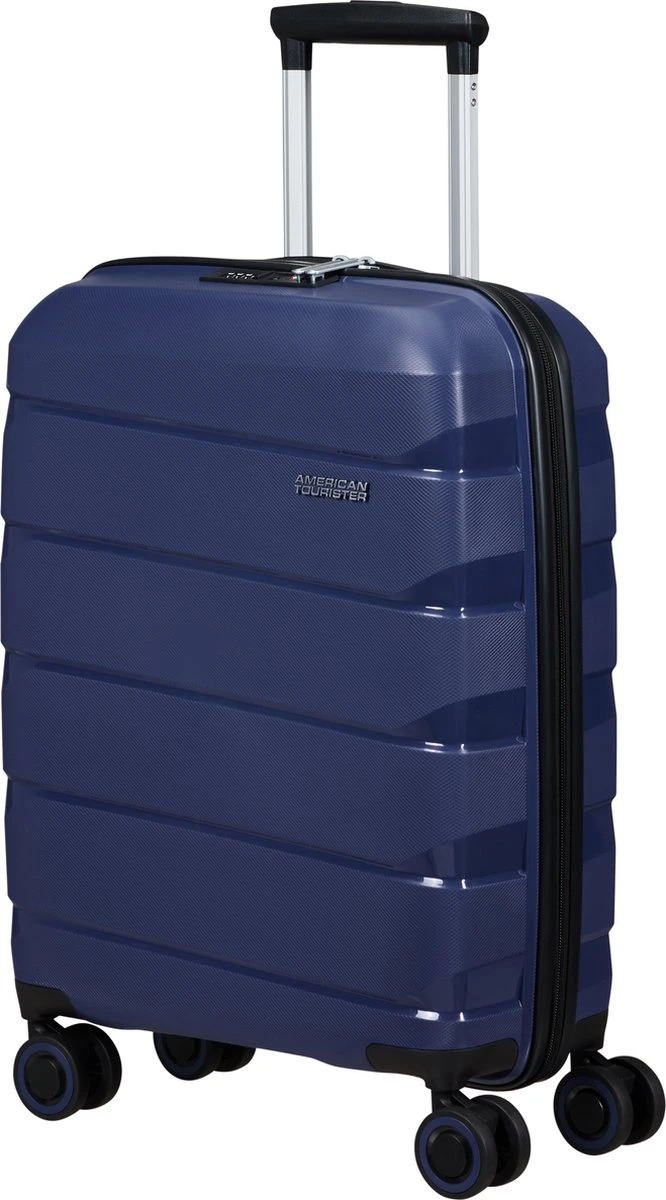 American Tourister Reiskoffer - Air Move Spinner 55/20 Tsa (Handbagage) Midnight Navy 8 American Tourister Reiskoffer - Air Move Spinner 55/20 Tsa (Handbagage) Midnight Navy - Afbeelding 6