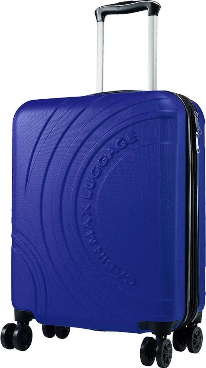 CabinMax Velocity Handbagage Koffer - Uitbreidbaar Trolley 44L - 55x40x20/25 Cm Lichtgewicht - Royal Blue 3 CabinMax Velocity Handbagage Koffer - Uitbreidbaar Trolley 44L - 55x40x20/25 Cm Lichtgewicht - Royal Blue