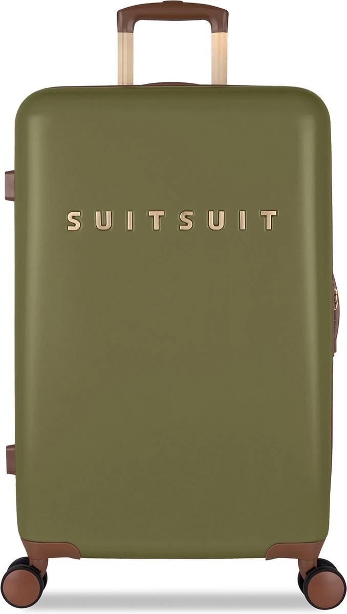 SUITSUIT - Fab Seventies - Martini Olive - Reiskoffer (66 Cm) 3 SUITSUIT - Fab Seventies - Martini Olive - Reiskoffer (66 Cm)