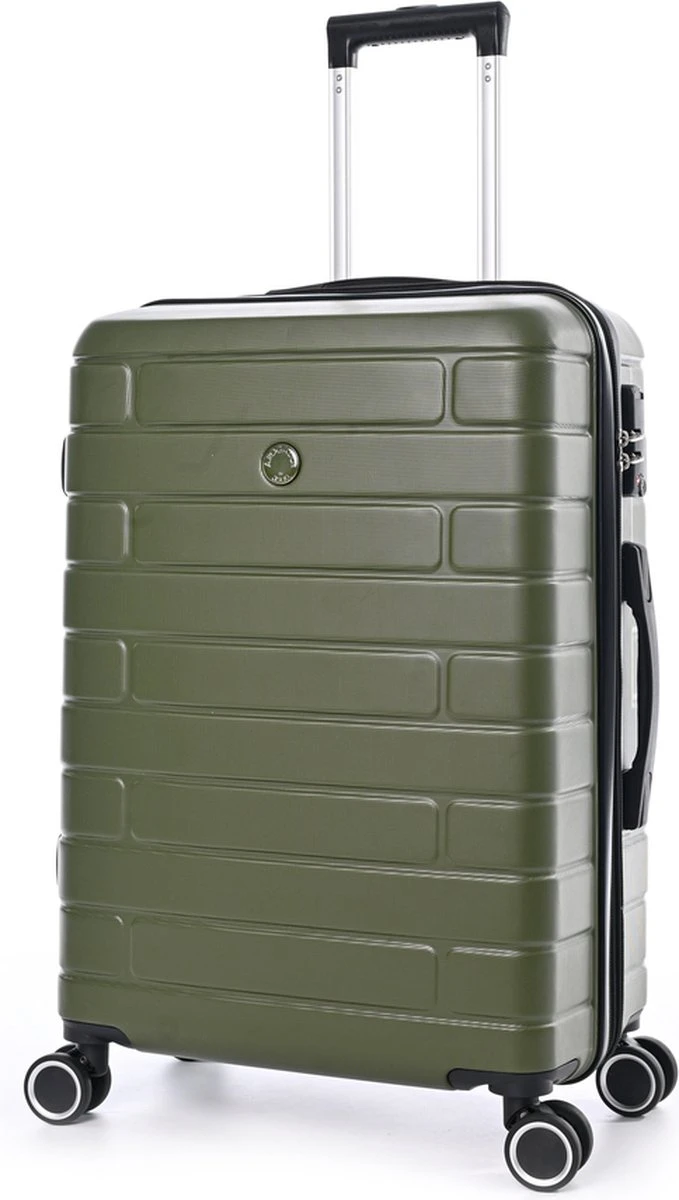 Jump Arogado - Reiskoffer - 66 Cm - 4 Wielen - TSA-Cijferslot - Kaki 3 Jump Arogado - Reiskoffer - 66 Cm - 4 Wielen - TSA-Cijferslot - Kaki