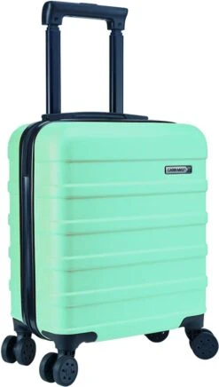 CabinMax Handbagage Koffer - Trolley 30L - Harde Reiskoffer - 45x36x20cm - Lichtgewicht - Groot Capaciteit - Mint Green