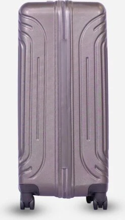 ©TROLLEYZ - Florence No.7 - Trolley - 55cm Met TSA Slot - Dubbele Wielen - 360° Spinners - 100% ABS - Handbagage Koffer In Cloudy Grey -Koffer Winkel 681x1200 3