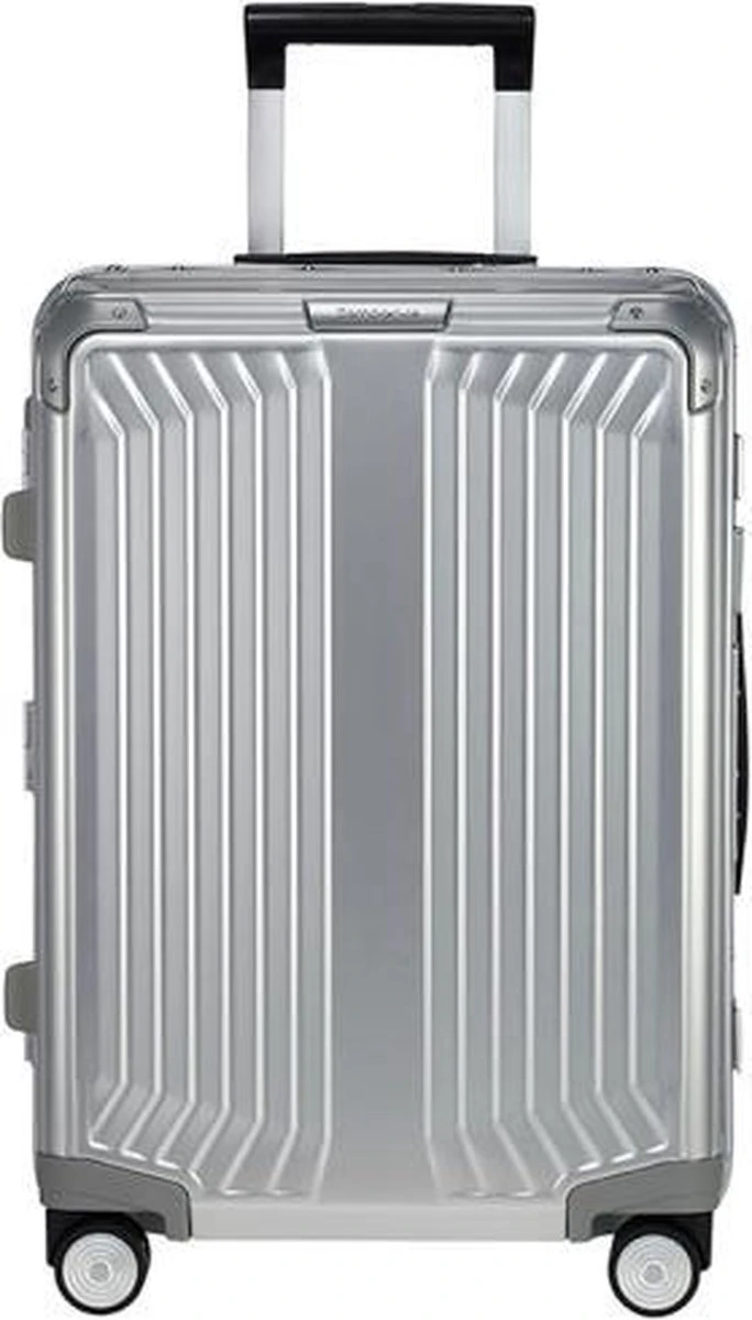Samsonite Handbagage Koffer Lite-Box AluHoogte > 55 Cm - Zilver 5 Samsonite Handbagage Koffer Lite-Box AluHoogte > 55 Cm - Zilver - Afbeelding 3