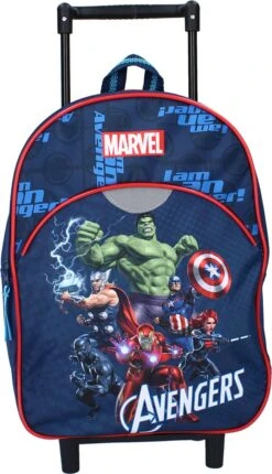 Avengers Thema Trolley/reistas Rugzak Koffertje 33 Cm Voor Kinderen - Weekendtasje Voor Kinderen -Koffer Winkel 690x1200 1