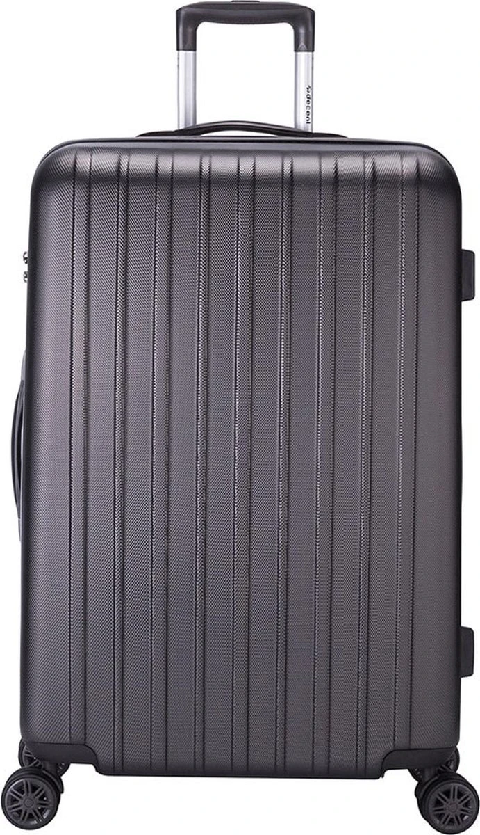 Decent Tranporto-One Grote Koffer - 76 Cm - TSA Slot - Anthracite 3 Decent Tranporto-One Grote Koffer - 76 Cm - TSA Slot - Anthracite