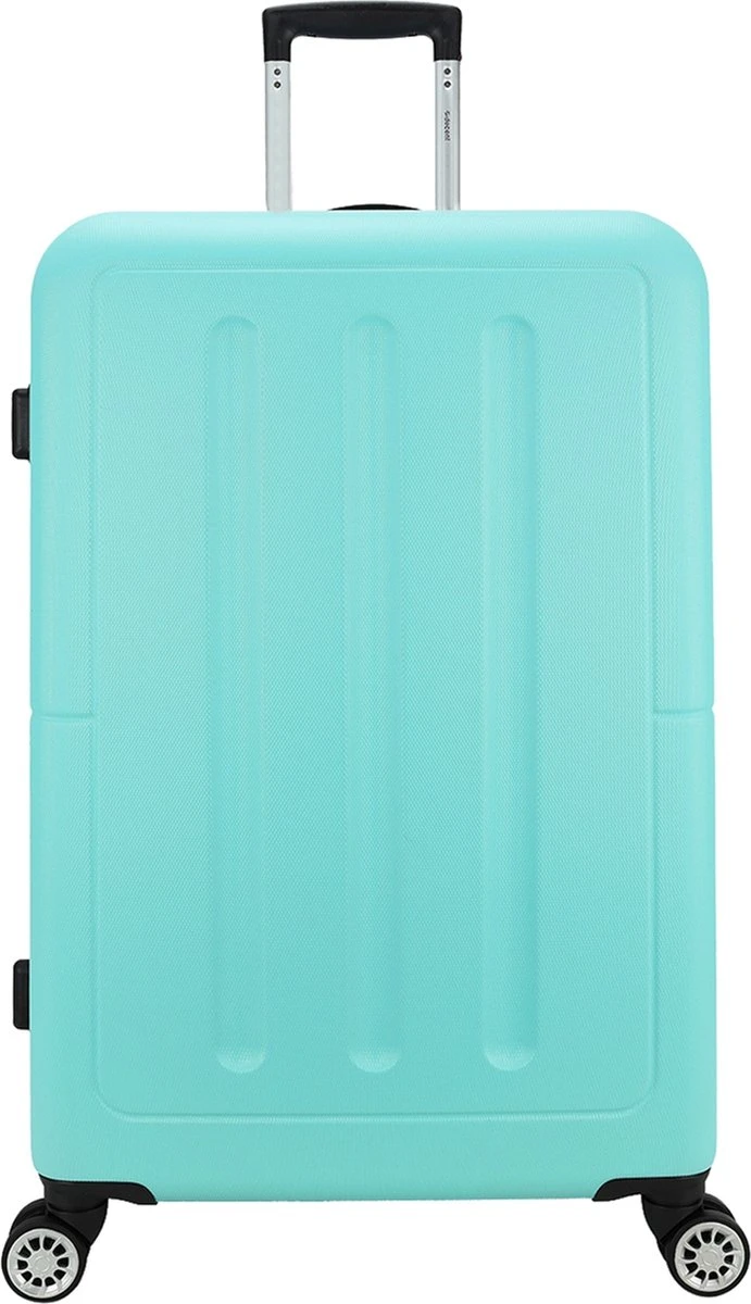 Decent Neon-Fix 2.0 Grote Koffer 76 Cm - 96 Liter - Mint Groen 3 Decent Neon-Fix 2.0 Grote Koffer 76 Cm - 96 Liter - Mint Groen