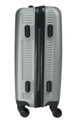 Handbagage Koffer 51cm 4 Wielen Trolley - Zilver -Koffer Winkel 692x1200 1