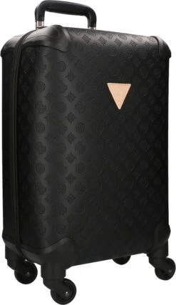 Guess Wilder 18 In 4 Dames Reiskoffer - Zwart 34 Guess Wilder 18 In 4 Dames Reiskoffer - Zwart -Koffer Winkel 694x1200 2