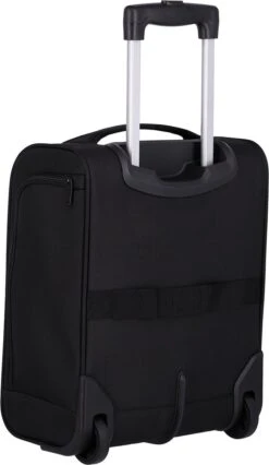 Travelite Handbagage Zachte Koffer / Trolley / Reiskoffer - Cabin - 43 Cm - Zwart -Koffer Winkel 695x1200 5