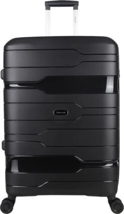 Decent ONE-CITY Large Koffer - 76 Cm - TSA Slot - Zwart -Koffer Winkel 696x1200 7