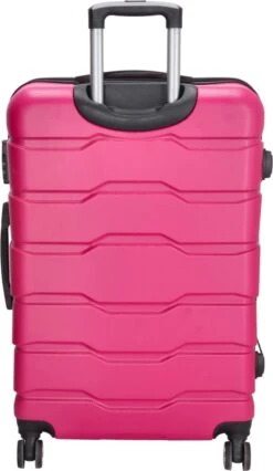 Beagles Originals Comfy Travel Grote Koffer - 74 Cm - Fuchsia 13 Beagles Originals Comfy Travel Grote Koffer - 74 Cm - Fuchsia -Koffer Winkel 696x1200 9