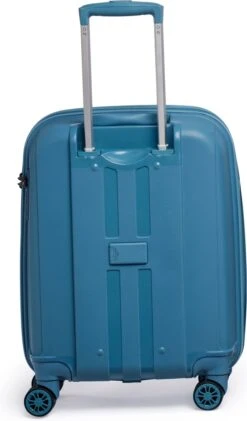 ©TROLLEYZ - Venice No.10 - Trolley - 55cm Met TSA Slot - Dubbele Wielen - 360° Spinners - 100% Polypropyleen - Handbagage Koffer In Ice Blue -Koffer Winkel 704x1200 1