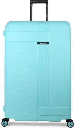 Decent Transit Medium Koffer - 70 Cm - Lichtblauw -Koffer Winkel 711x1200 10