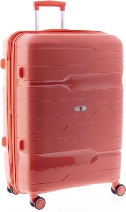 Gladiator Boxing Middelgrote Koffer Expandable 67 Cm 70/80 Liter TSA Slot - Koraalrood -Koffer Winkel 712x1200 1