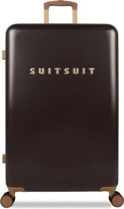 SUITSUIT - Fab Seventies Classic - Espresso Black - Reiskoffer (76 Cm)