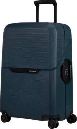 Samsonite Reiskoffer - Magnum Eco Spinner 69/25 (Medium) Midnight Blue -Koffer Winkel 716x1200 4