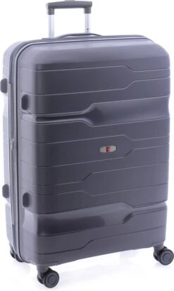 Gladiator Boxing L Spinner 77 - Exp - TSA Slot - Metallic Grey -Koffer Winkel 717x1200 2